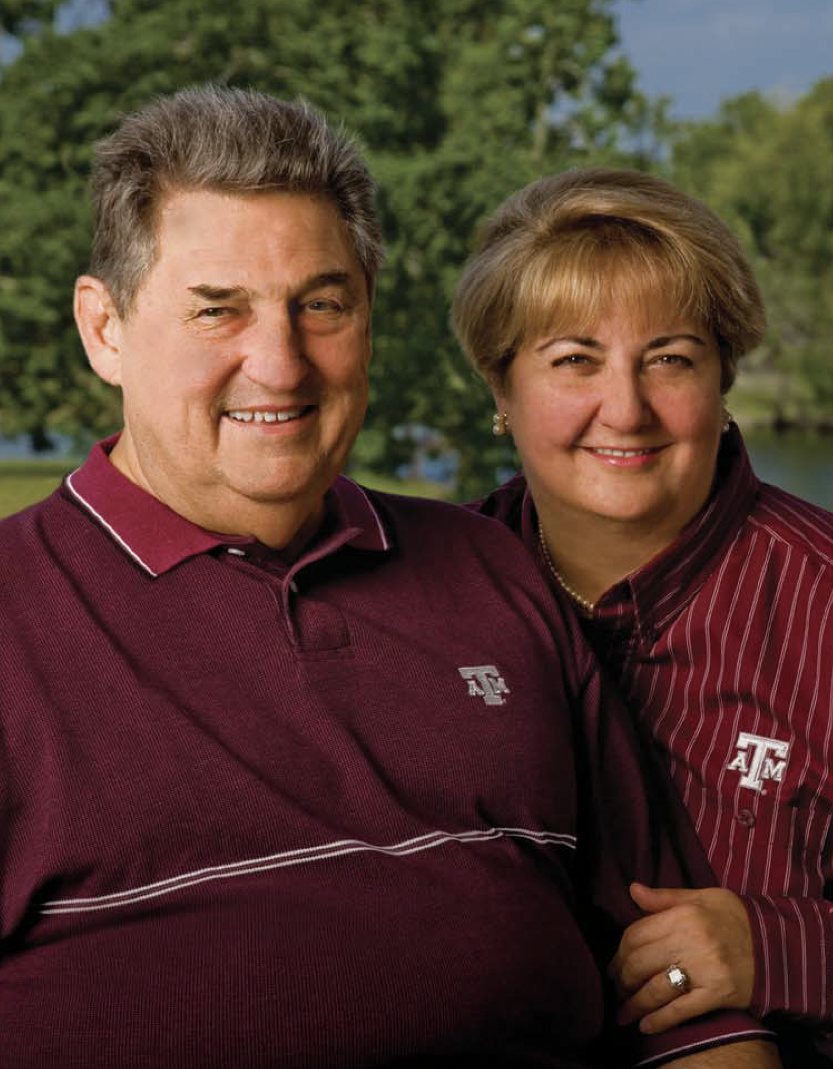 Dr. Janjan and her husband